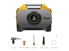 Rosewill Vortex RS6C Cordless Tire Inflator Portable Air Compressor, 160 PSI Air