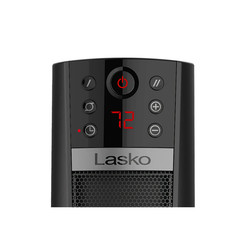 Lasko Oscillating 32″ Ceramic Tower Space Heater 1500W Remote Control 8hr-Timer