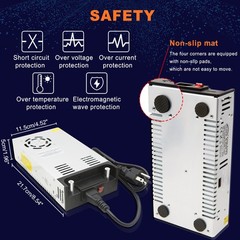 AC 110V To DC 12V 25A-50A 300A-600W Industrial Transformer Switch Power Supply