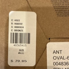 Tala OVAL Oval LED Lamp Bulb 6W 2700K 120V MPN OVAL-6W-2700K-E