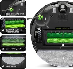 iRobot Roomba Combo i5+ Vacuum & Mop – Self-Emptying – Certified Refurbished!