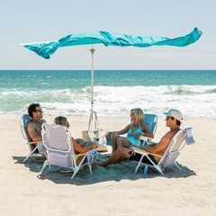 Shade – The Ultimate Wind-Driven Beach Umbrella, Effortless to Set Up,