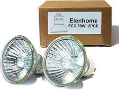 120v 50W GU10 Bulb for Candle Warmer Lamp, 2pcs gu10+c