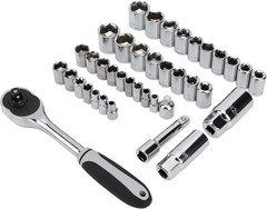 173-Piece General Household Hand Tool Set with Storage Case, Portable Tool Kit f