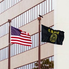 US Army Crest Flag United States Military Banner Polyester 3×5 Ft Black Flags