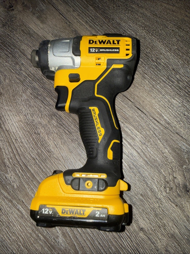 Dewalt DCF801 12V Max 1/4″ Hex Brushless Impact Driver with Battery