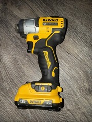 Dewalt DCF801 12V Max 1/4″ Hex Brushless Impact Driver with Battery