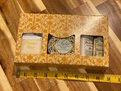 Tyler Candle Company Diva Box Gift Set Wash, Candle, Hand Lotion, And Glamour Do
