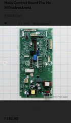 WH22X37840 NEW UNOPENED GE GENUINE Main Control Board Front Load Washer