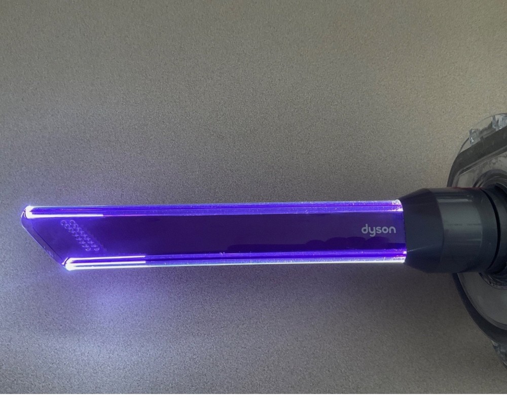 Original Dyson V15 SV22 Detect Light Pipe Crevice Tool Attachment Purple
