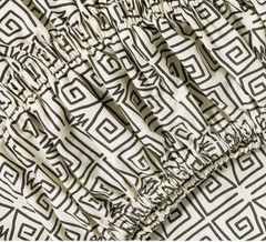 Opalhouse with Jungalow Twin/Twin XL Percale Fitted Sheet Ikat Black #8246