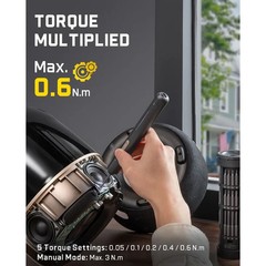 Fanttik E2 Ultra Mini Electric Screwdriver, Cordless Screwdriver, Max 0.6N.m, 50