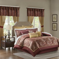 Brystol 24-Piece Room-in-a-Bag Luxury Bedroom Complete Set California King