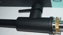 FORIOUS BLACK PULL DOWN KITCHEN FAUCET w/ SOAP DISPENSER FF0033B-SD -NEW IN BOX
