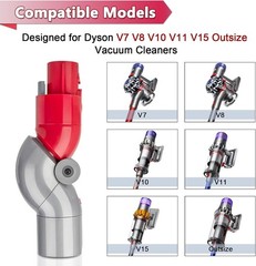 Low Reach Adaptor Compatible with V7 V8 V10 V11 V15 Vacuum Cleaner Conversion