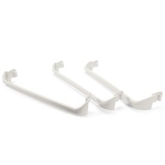 3Pcs Door Rack Shelf Retainer Bar For Frigidaire Kenmore 240534701
