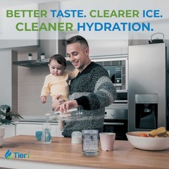 Fits Maytag UKF8001 EDR4RXD1 Filter 4 Comparable Water Filter 4 Pack by Tier1