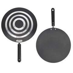 Nonstick Crepe Pan, Nonstick Flat Skillet Stove Pan Pancake Griddle Pan for G…