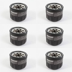 Kawasaki 6 Pack Genuine 49065-0721 Oil Filter OEM Replaces 49065-7007