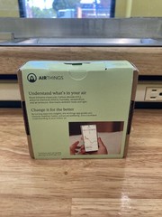 Airthings 322 Wave Enhance -Indoor Air Quality Monitor NEW Free Shipping