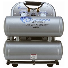 California Air Tools 4620AC 2HP 4.6gal Quiet & Oil-Free Alum Air Compressor New
