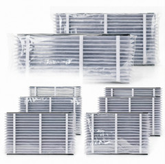 1-4 Pack 410 Replacement Air Filter MERV 11 16x25x4 Whole House HVAC AirPurifier