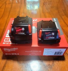 100% Guaranteed GENUINE- NEW Open Box-Milwaukee M18 5.0Ah And 1.5 Batteries