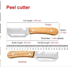 NEW 2 in 1 Multi-Functional Vegetable Peeler for Kitchen Stainless Steel Peeler