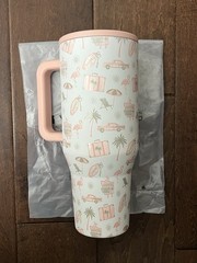 Hydrojug Kay Collection Road Trip Multicolor Traveler 40oz Cup New Rare IN HAND