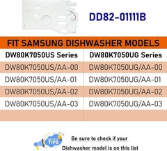 DD82-01111B Dishwasher Brake Case OEM Samsung Replacement DW80K7050US/UG