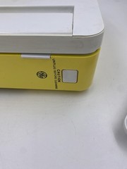Vintage General Electric Food Slicer Model B1-SL10/3771 White Yellow FADED READ