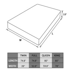 Soft Quilt Mattress Pad Topper Fitted Cooling Breathable Bed Protector Washable