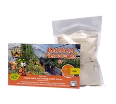 250 Million Beneficial Nematodes SF – Targets Fungus Gnats, Root Aphids & More