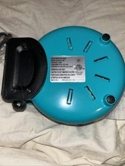 Yes Chef Deluxe Waffle Bowl Maker Dark Teal Kitchen Appliance. New No Box