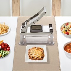 VEVOR Vegetable Chopper Mandoline Slicer All-in-1 Food Veggie Cutter 8 Blades