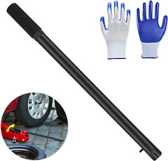 Horizontal Hydraulic Jack Handle 2 Ton Jack Handle Replacement with Rubber Glo