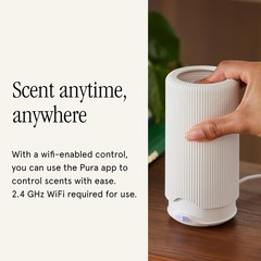 Pura Plus Smart Home Fragrance Diffuser for Large Spaces Adjust Scent Intens…
