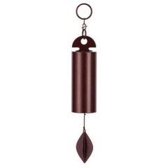 9.8in Deep Resonance Serenity Metal Bell Heroic Wind Chimes Outdoor Home Decor