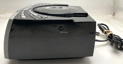 Wedge A4116 CD Player USB SD AM/FM Alarm Clock Radio Tested w/ Remote & AM ant.