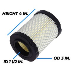 Air Filter With Prefilter Fits Briggs & Stratton 591583