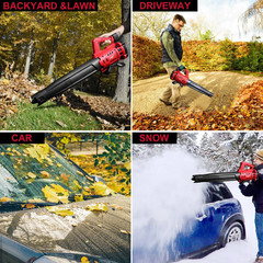Brushless Leaf Blower For Milwaukee M18 Battery Cordless Snow Blower-Bare Tool.