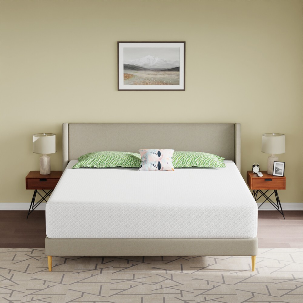 Gel Memory Foam Mattress Medium-Firm for Pressure Relief Twin XL/California King
