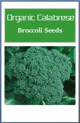 Organic Calabrese Green Sprouting Broccoli Seeds | NON-GMO | Fresh Garden Seeds