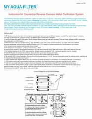 5 Stage 75GPD Portable Countertop Reverse Osmosis RO System with DI 0 PPM filter