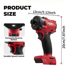 New For Milwaukee M18 Bettery Brushless 1/4″ Hex Impact Driver – Bare Tool