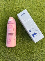 Owala x Hello Kitty32oz FreeSip Water Bottle Pink Rose Quartz,Stainless Steel