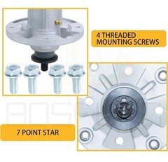 3 Pk Bosflag AM136733 AM143469 AM134292 AM137483 Spindle Assembly for John Deere