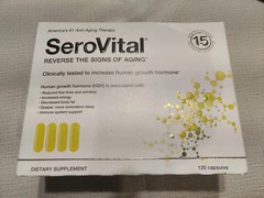 SeroVital Reverse The Signs of Aging Dietary Supplement – 120 Capsules