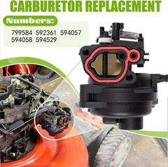 Carburetor For Briggs & Stratton 300e 450e 500e 550e 575e 600e Engine 591160