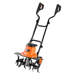 Uimoso Corded Electric Garden Tiller, 18-Inch, 13.5-Amp Lawn Cultivator